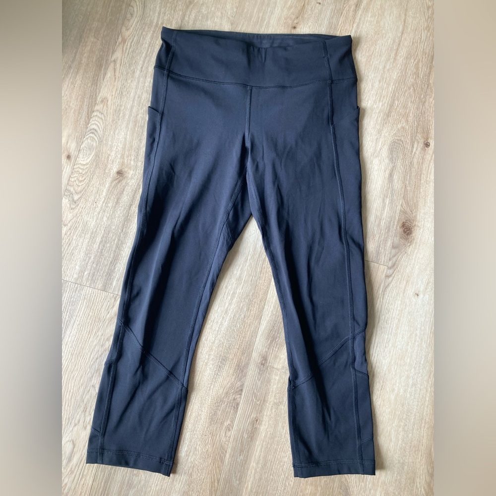 Lululemon Pace Rival Crop size 6, black